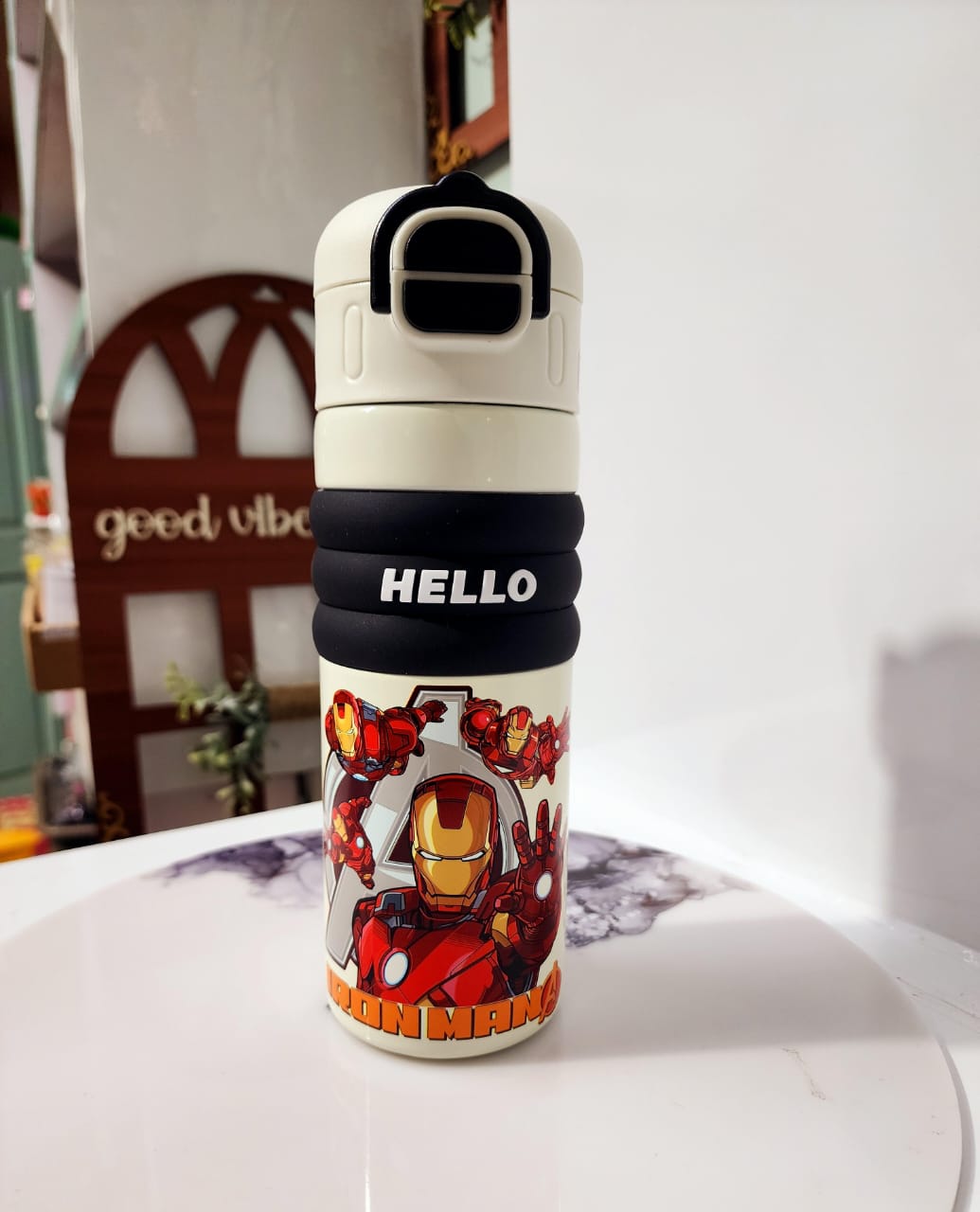 Kids Hello Dual Drinking Insulated Bottle