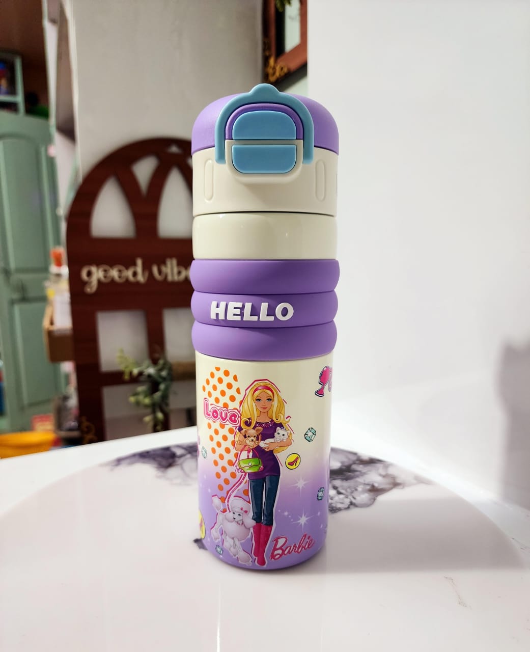 Kids Hello Dual Drinking Insulated Bottle