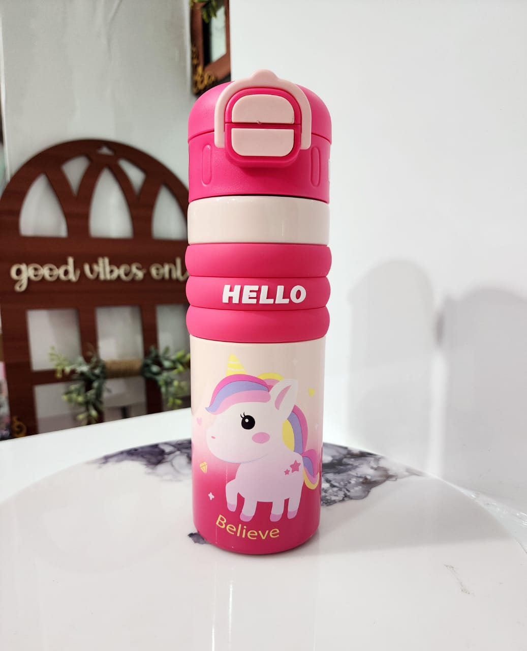 Kids Hello Dual Drinking Insulated Bottle