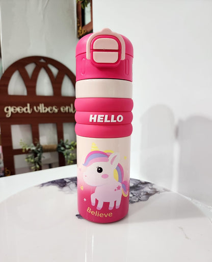 Kids Hello Dual Drinking Insulated Bottle