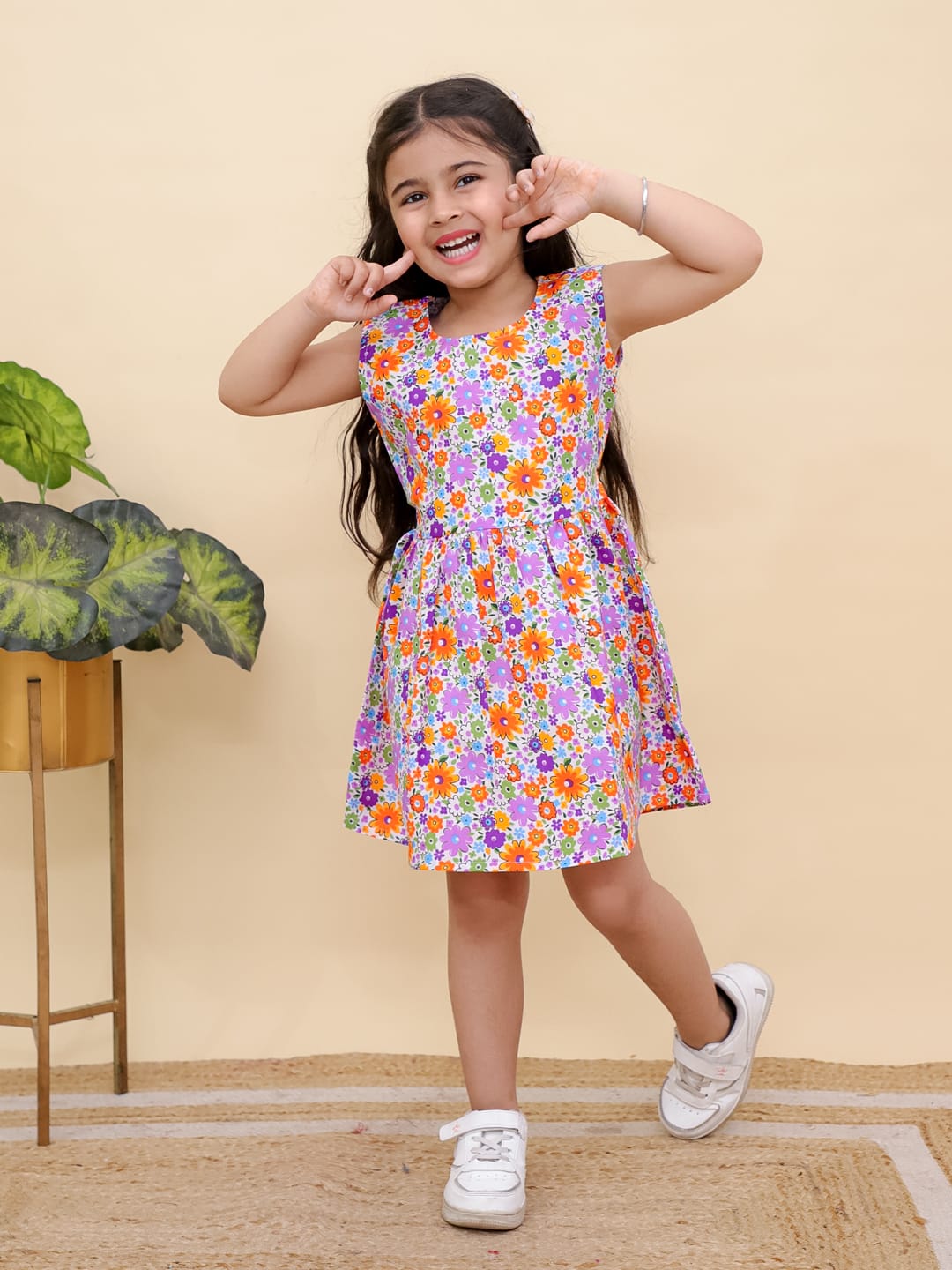 HOK Stylish Kids Floral Frock