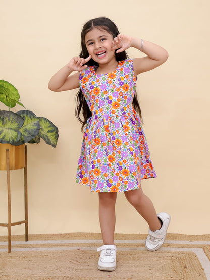 HOK Stylish Kids Floral Frock
