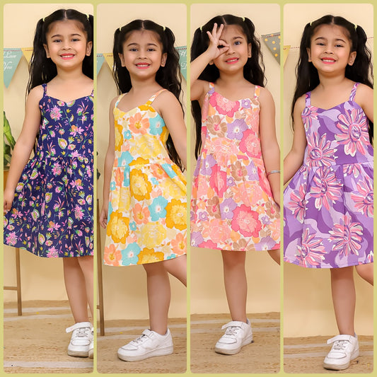 HOK Adorable Heart-Yoke Frock for summers
