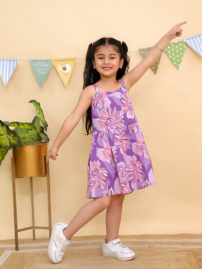 HOK Adorable Heart-Yoke Frock for summers