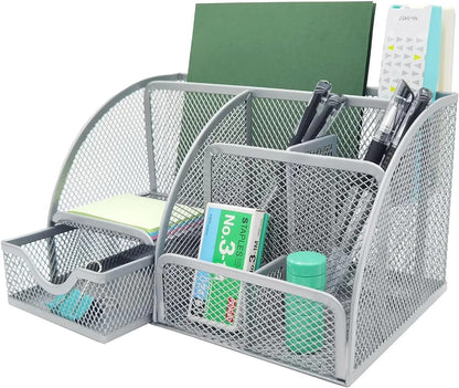 HOK Multifunctional Metal Desk Organizer