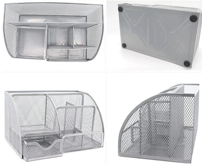HOK Multifunctional Metal Desk Organizer