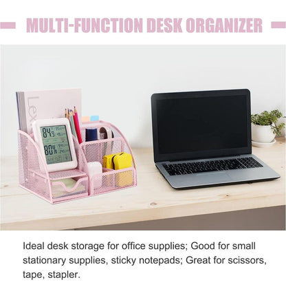 HOK Multifunctional Metal Desk Organizer