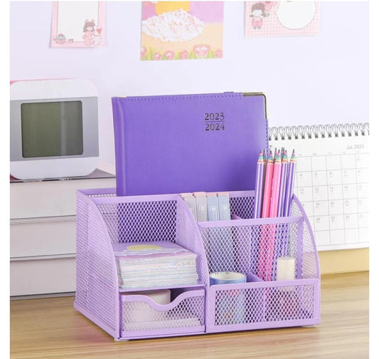 HOK Multifunctional Metal Desk Organizer