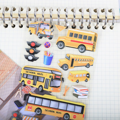 HOK Vehicle Theme 3D Puffy Kawaii Sticker Set- Pack of 1pc