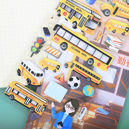 HOK Vehicle Theme 3D Puffy Kawaii Sticker Set- Pack of 1pc
