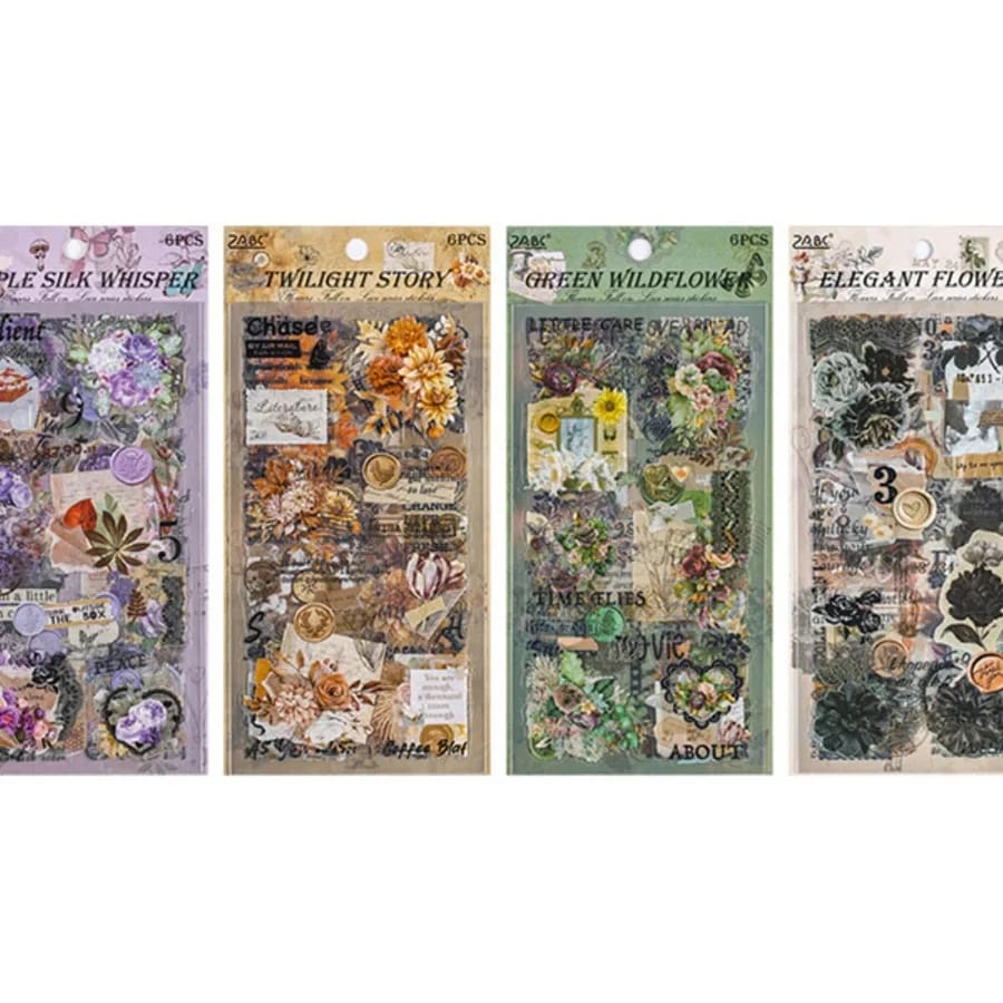 HOK Vintage Pet Kawaii Stickers