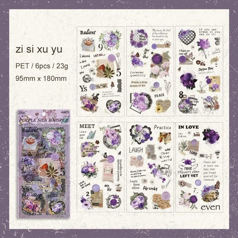 HOK Vintage Pet Kawaii Stickers