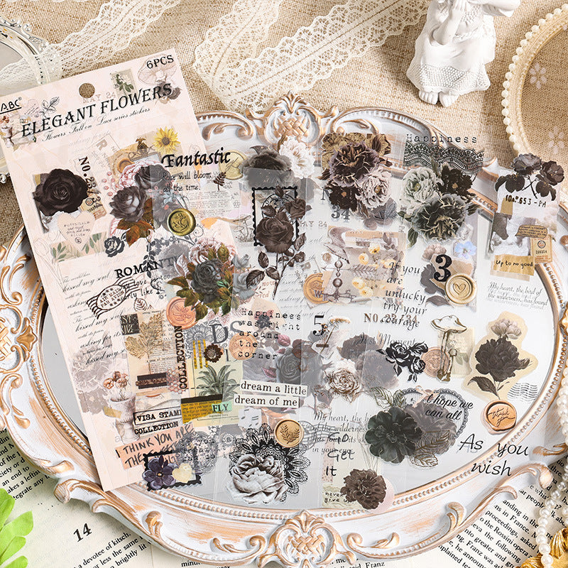 HOK Vintage Pet Kawaii Stickers