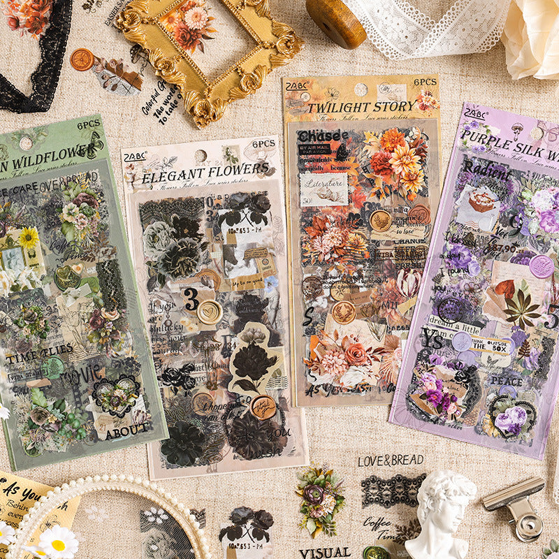 HOK Vintage Pet Kawaii Stickers