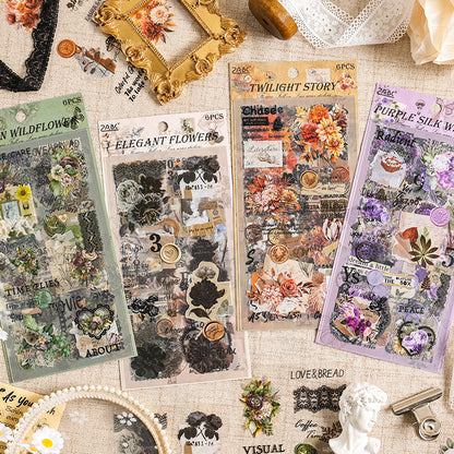 HOK Vintage Pet Kawaii Stickers