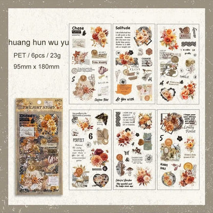 HOK Vintage Pet Kawaii Stickers