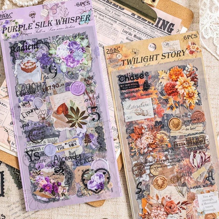 HOK Vintage Pet Kawaii Stickers
