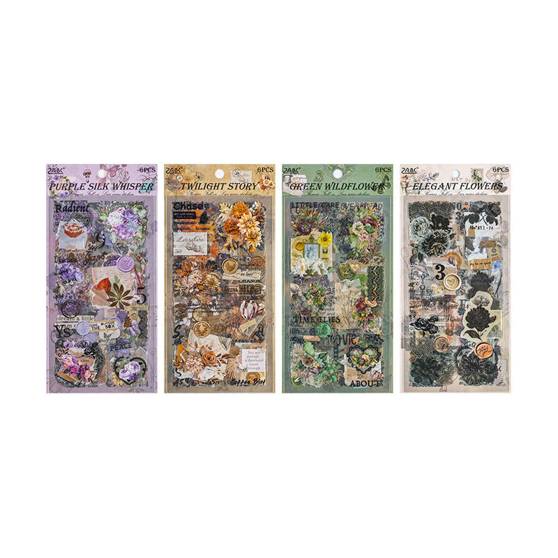 HOK Vintage Pet Kawaii Stickers