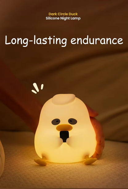 HOK Cute Silicone Duck Lamp