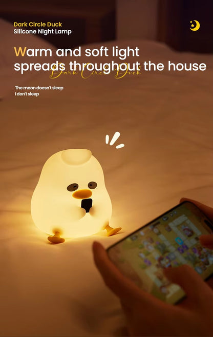 HOK Cute Silicone Duck Lamp