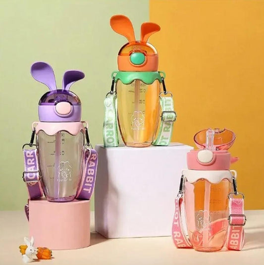 HOK Cute Bugsy Bunny Ears Kids Bottle 580ml