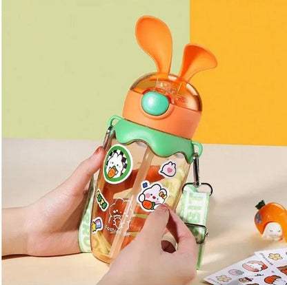 HOK Cute Bugsy Bunny Ears Kids Bottle 580ml
