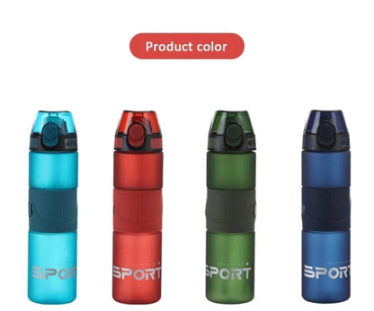 HOK Unbreakable Sports Bottle with Sipper & Straw 700ml- Random Color
