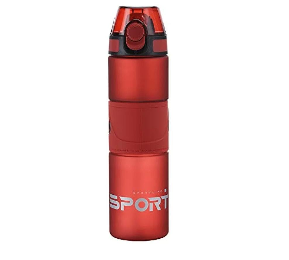 HOK Unbreakable Sports Bottle with Sipper & Straw 700ml- Random Color
