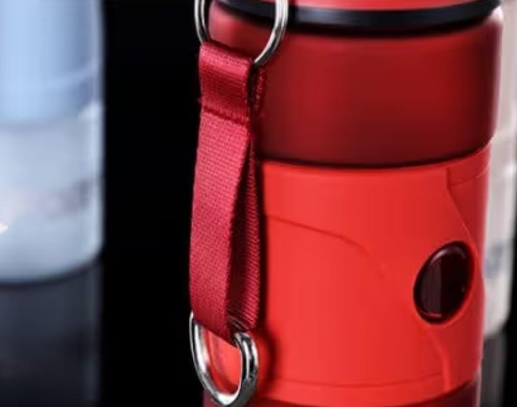HOK Unbreakable Sports Bottle with Sipper & Straw 700ml- Random Color