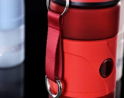 HOK Unbreakable Sports Bottle with Sipper & Straw 700ml- Random Color