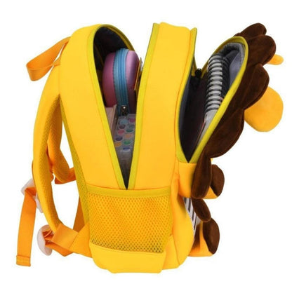 HOK Cute Fancy Kids Lion Theme Backpack