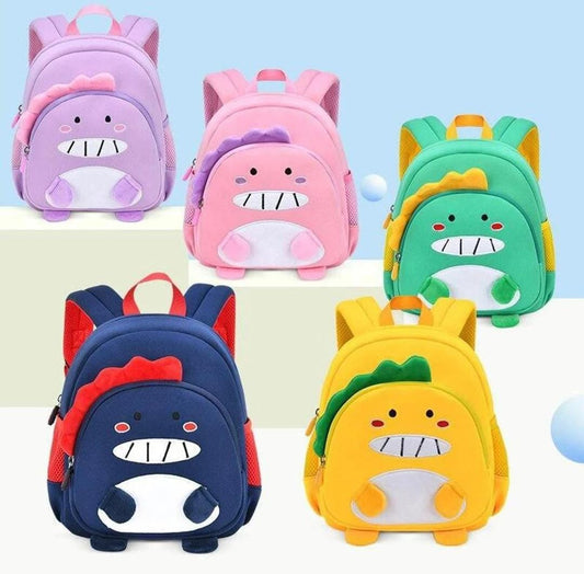 HOK Adorable Dino Kids Backpack with safety Harness