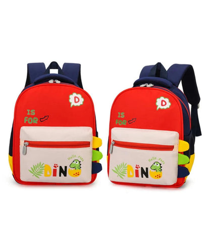 HOK Cute 3D Dino Design Backpack for Kids