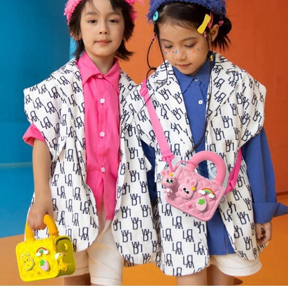 HOK Cute Cartoon Design EVA Mini Handbag for Kids