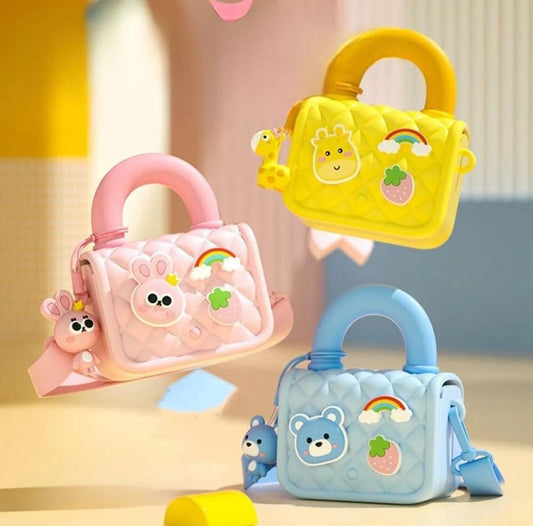 HOK Cute Cartoon Design EVA Mini Handbag for Kids