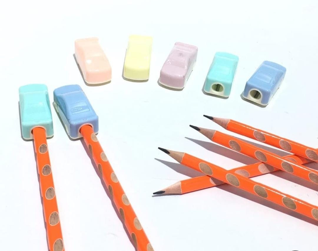 HOK Cute Car Shape Sharpener- Random Color (1pc)