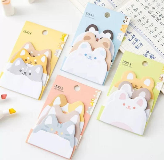 HOK Animal Theme Sticky Notes- (Random 1pc)