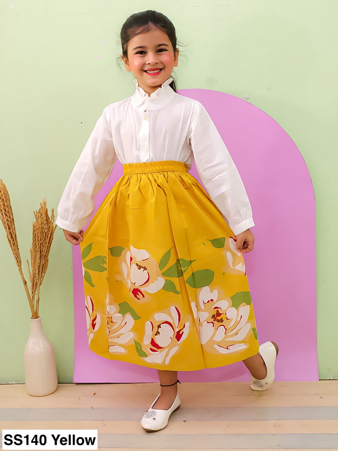 HOK Beautiful Shirt and Skirt Dress