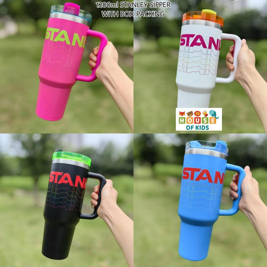 HOK Stanley Quencher H2.0 FlowState Stainless Steel Vacuum Insulated Tumbler with Lid and Straw for Water, Iced Tea or Coffee
