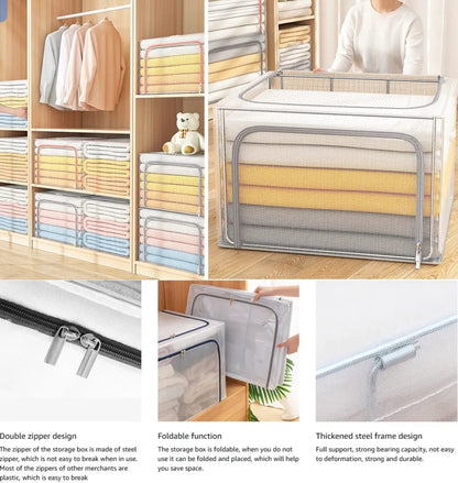 HOK Foldable Large Capacity Storage Organizer- 66L
