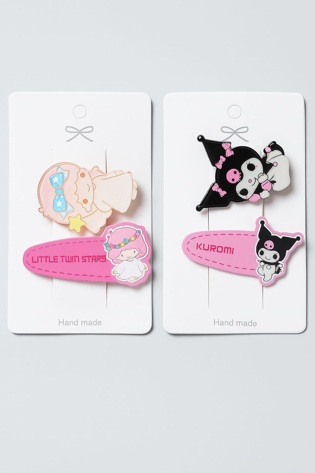 HOK Sanrio Character Hair Clips Pack- Set of 2pc