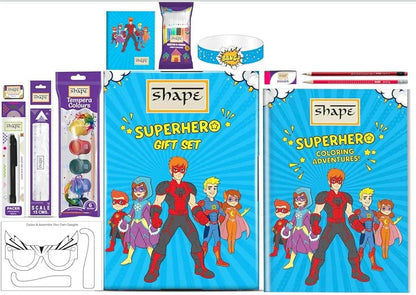 HOK Shape Kids Gift Set- Available in Superhero, Panda, Unicorn & Car Theme