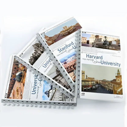 HOK University Theme Spiral Notebook