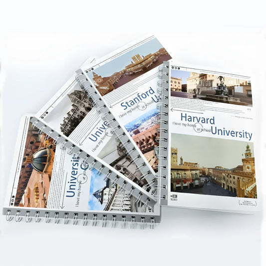 HOK University Theme Spiral Notebook