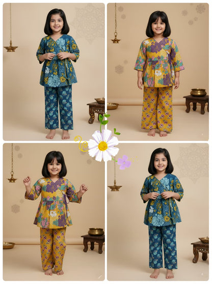 HOK Girls Angrakha Cord Set