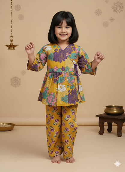 HOK Girls Angrakha Cord Set