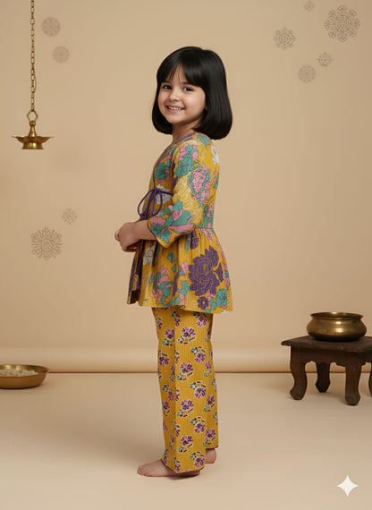 HOK Girls Angrakha Cord Set