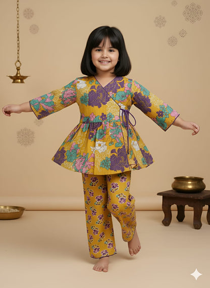 HOK Girls Angrakha Cord Set