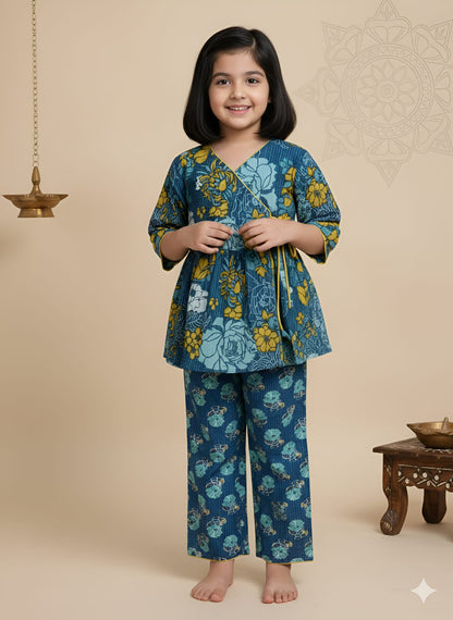 HOK Girls Angrakha Cord Set