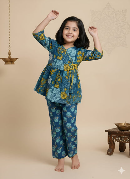 HOK Girls Angrakha Cord Set